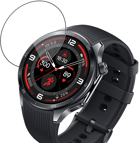 Glass Screen Protector Tempered Glass Protector for OnePlus Watch 3, water resistant ...