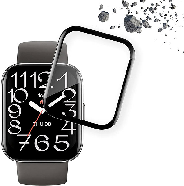 Glass Screen Protector Tempered Glass Protector for Amazfit Bip 6, Waterproof ...
