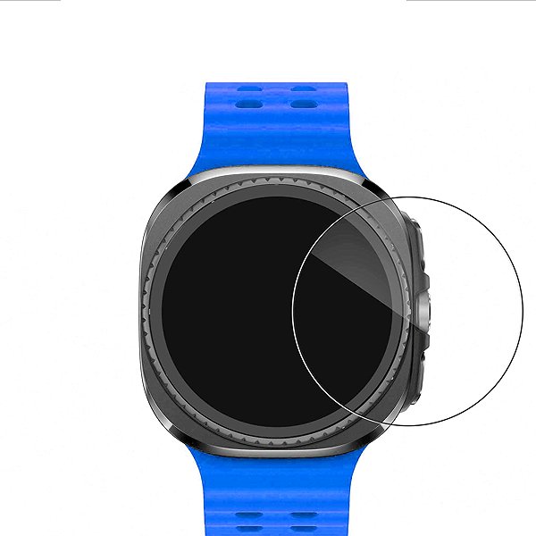 Glass Screen Protector Tempered Glass Protector for Samsung Galaxy Watch 8 Classic, waterproof + applicator ...