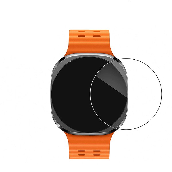 Glass Screen Protector Tempered Glass Protector for Samsung Galaxy Watch 8 44mm, waterproof + applicator ...