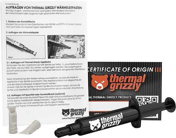 Hővezető paszta Thermal Grizzly Kryonaut Extreme 6g ...