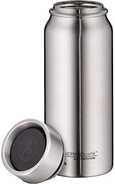 Thermotasse THERMO café by THERMOS wasserdichter Thermobecher 0,5 l, Edelstahl ...