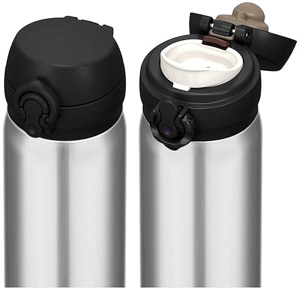 Thermotasse THERMOS mobiler Thermobecher Motion 0,35 l, Edelstahl ...
