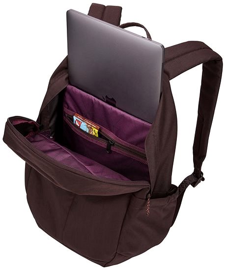 Laptop-Rucksack Thule Notus Rucksack 20 Liter TCAM6115 - Blackest Purple Mermale/Technologie