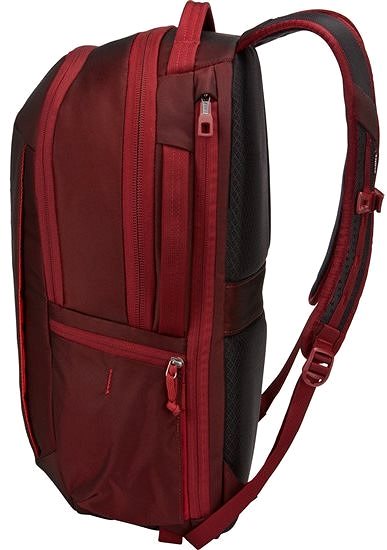 Laptop Backpack Subterra Backpack 30l TSLB317EMB - Burgundy Red Lateral view