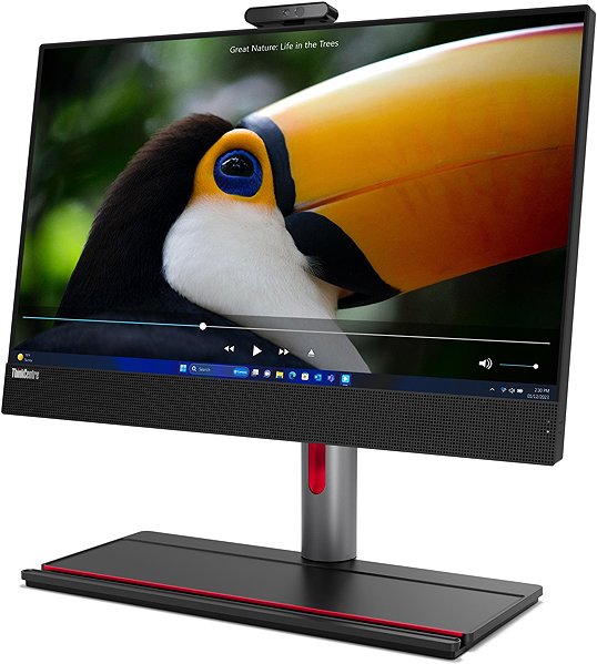Lenovo ThinkCentre M90a Gen 5 Black All In One PC.