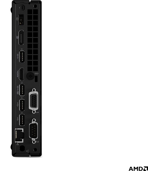 Počítač Lenovo ThinkCentre M75q Gen 2 Black Zadná strana