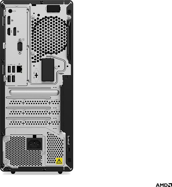 Počítač Lenovo ThinkCentre M75t Gen 2 Black Zadní strana