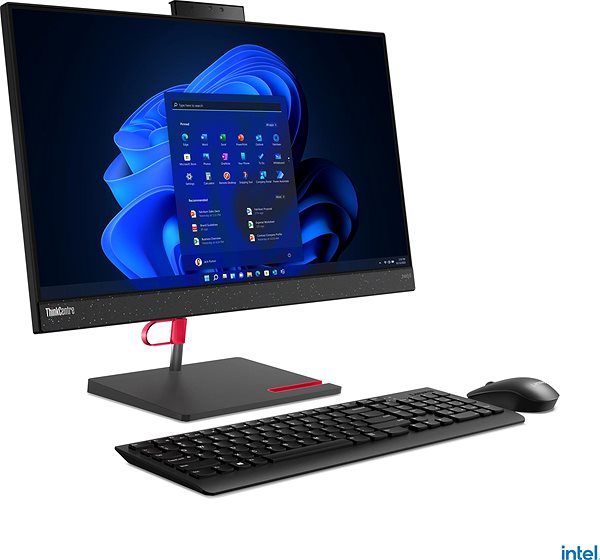 All In One PC Lenovo ThinkCentre neo 50a 24 Raven Black touch ...