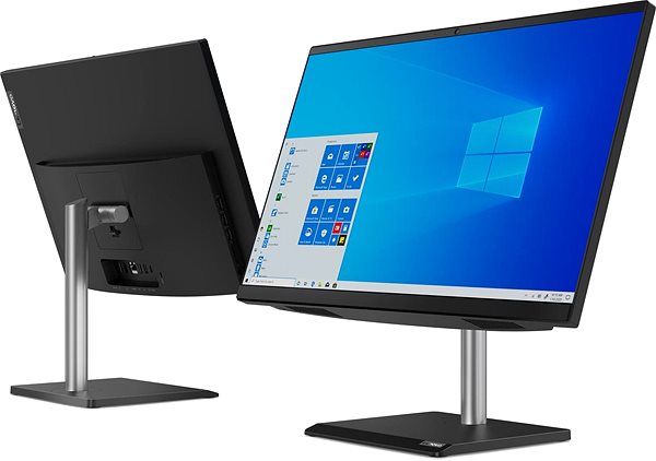 All In One PC Lenovo V50a-24IMB Lateral view