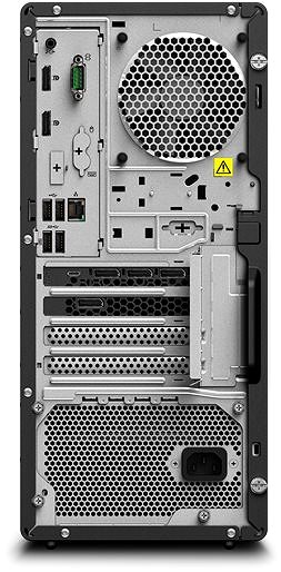 Work Station Lenovo ThinkStation P340 Tower Back page