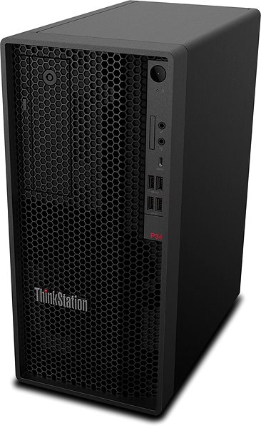Work Station Lenovo ThinkStation P340 Tower Lateral view