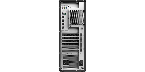 Počítač Lenovo ThinkStation P620 Zadná strana
