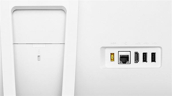All In One PC Lenovo IdeaCentre C260 Touch White Connectivity (ports)