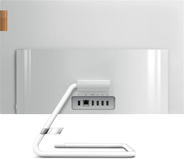 All In One PC Lenovo IdeaCentre 3 24IIL5 Foggy White Connectivity (ports)