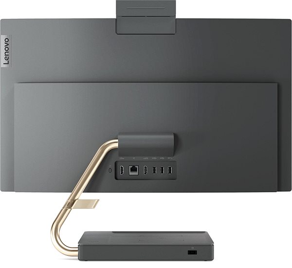 All In One PC Lenovo IdeaCentre 5 24IOB6 Graphite Grey Connectivity (ports)
