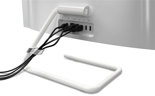 All In One PC Lenovo IdeaCentre 3 24ITL6 White Connectivity (ports)