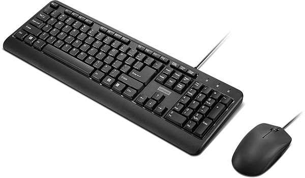 Set klávesnice a myši Lenovo 160 Wired Combo – CZ/SK ...