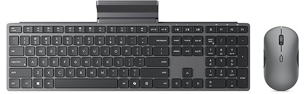 Keyboard and Mouse Set Lenovo 700 Modern Multi-Device Wireless Combo - EN/SK ...
