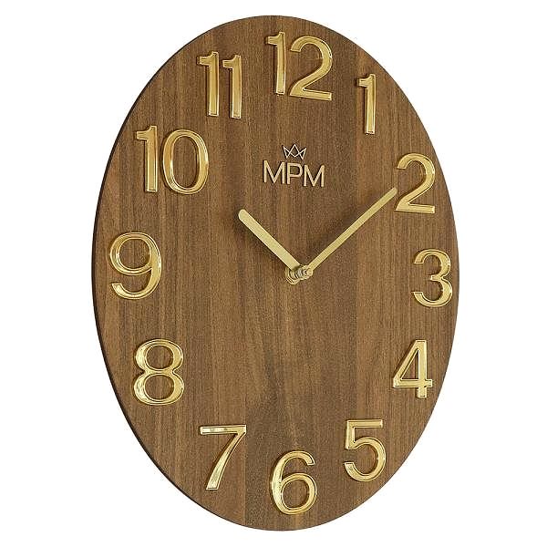 Wall Clock Timber Simplicity E07M.4222.5480 Lateral view