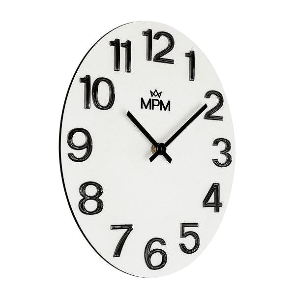 Wall Clock Timber Simplicity E07M.4222.0090 Lateral view