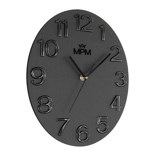 Wall Clock Timber Simplicity E07M.4222.9190 Lateral view