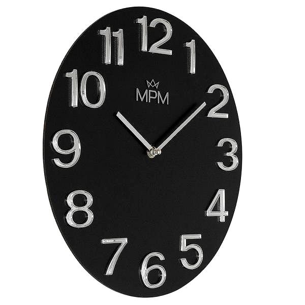 Wall Clock Timber Simplicity E07M.4222.9070 Lateral view