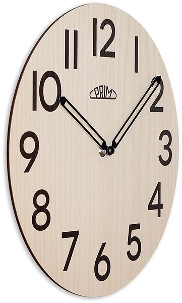 Wall Clock Genuine Veneer E07P.4245.5350 ...