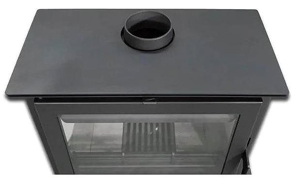 TIM SISTEM TS-S ECO 7kW Stove, 120mm outlet, Black.