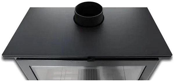 TIM SISTEM TS-L ECO 9.72kW Fireplace Stove, 150mm outlet, Black.