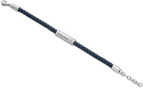 Timberland Men's Blue Leather Bracelet TDAGB0001806.