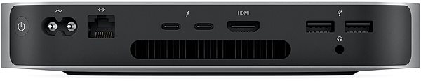 Mini PC Mac mini M1 2020 Možnosti pripojenia (porty)