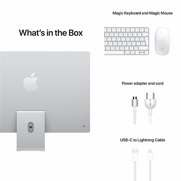 All In One PC iMac 24“ 2021 Package content