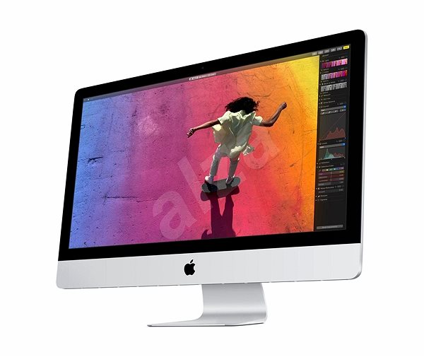 All In One PC iMac 27“ CZ Retina 5K 2020 with Nanotexture and Numerical Keyboard Lateral view
