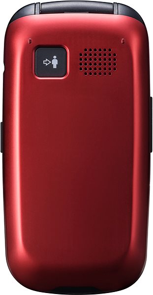 Mobile Phone Panasonic KX-TU456EXRE, Red Back page