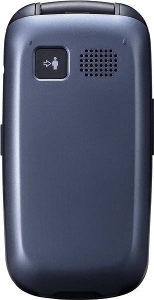 Mobile Phone Panasonic KX-TU456EXCE blue Back page