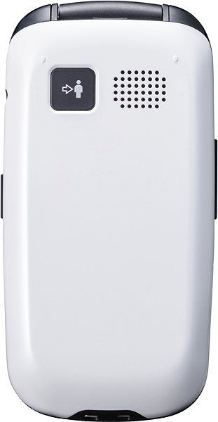 Mobile Phone Panasonic KX-TU466EXWE, White Back page