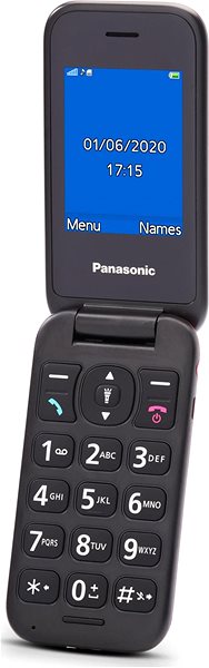 Mobilný telefón Panasonic KX-TU400EXRM červený Lifestyle