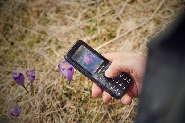 Mobiltelefon Panasonic KX-TF200, fekete ...