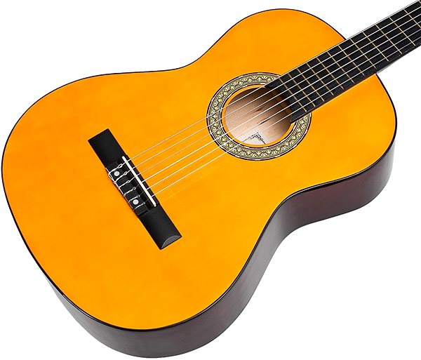Klassische Gitarre Toledo Primera GP-44NT Bodenseite