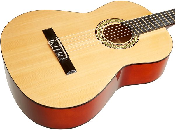 Klassische Gitarre Toledo Primera Spruce 44-NT Bodenseite