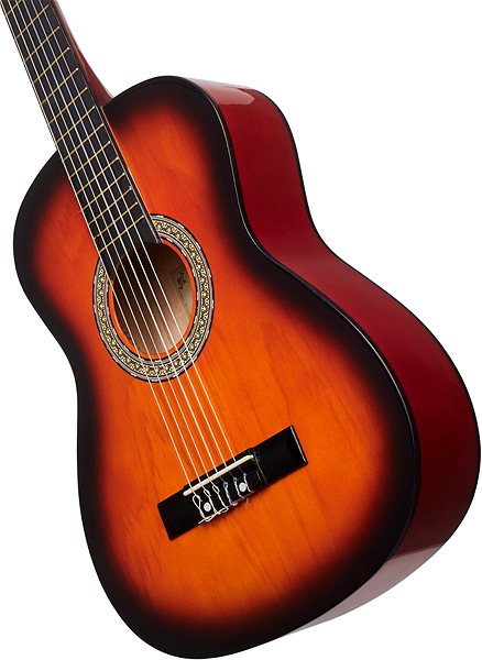 Klasická gitara Toledo Primera Student 34-SB Bočný pohľad