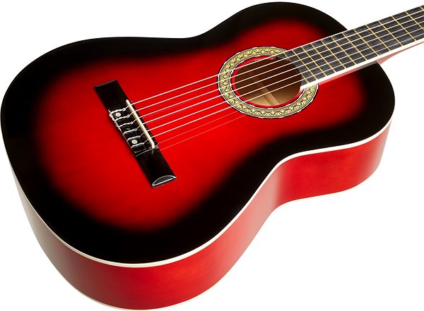 Klassische Gitarre Toledo Primera Student 44-RDS Seitlicher Anblick