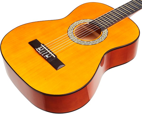 Klassische Gitarre TOLEDO Primera GP-34NT Bodenseite