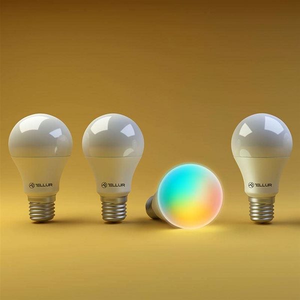 LED-Birne WiFi Smarte RGB Lampe E27, 10 W, weiß, warmweiß Lifestyle