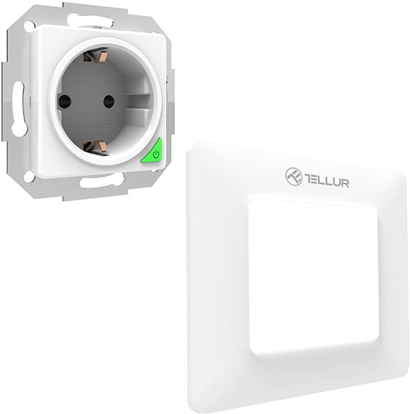 Okos konnektor Tellur WiFi Smart Wall Plug, 3000W, 16 A, fehér Jellemzők/technológia