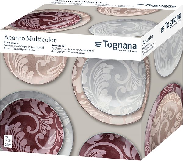 Étkészlet Tognana ACANTO 18 db-os étkészlet ...