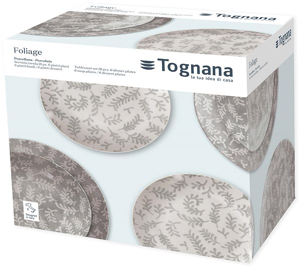 Étkészlet Tognana FOLIAGE 18 db-os étkészlet ...