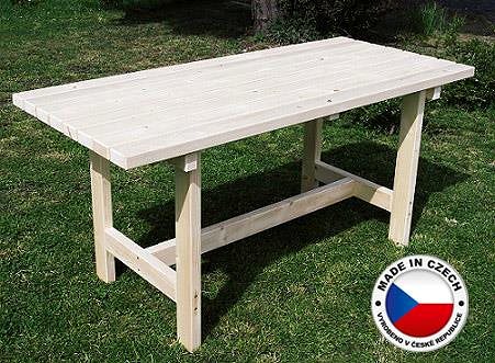 Garden Table TOHOS Table 160 × 70, solid wood ...