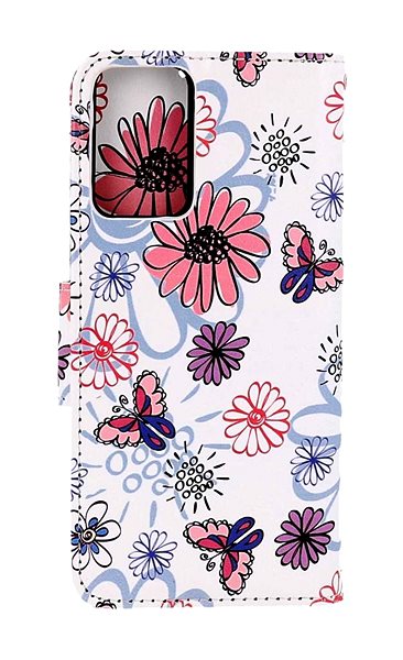 Pouzdro na mobil TopQ Pouzdro Xiaomi Redmi Note 12S knížkové Flowers 107421 ...